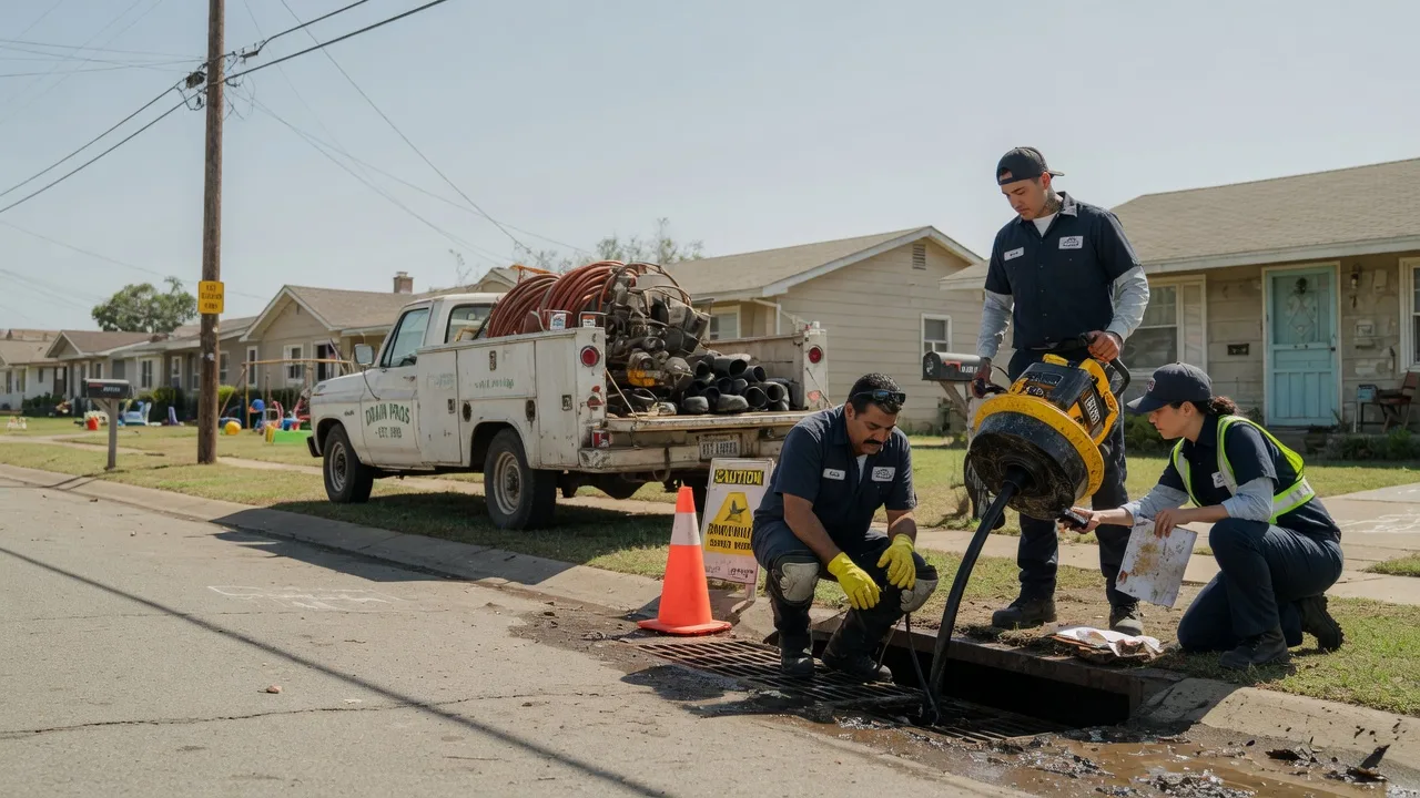 Drain Cleaning in Bergheim, TX near me